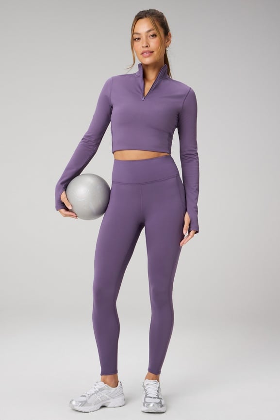 Cold Weather Long-Sleeve Half-Zip Top