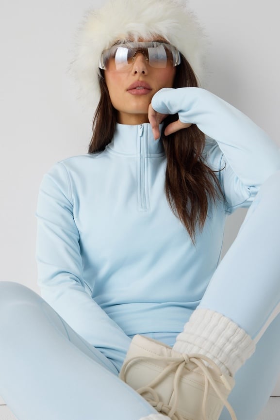 Cold Weather Long-Sleeve Half-Zip Top - Fabletics