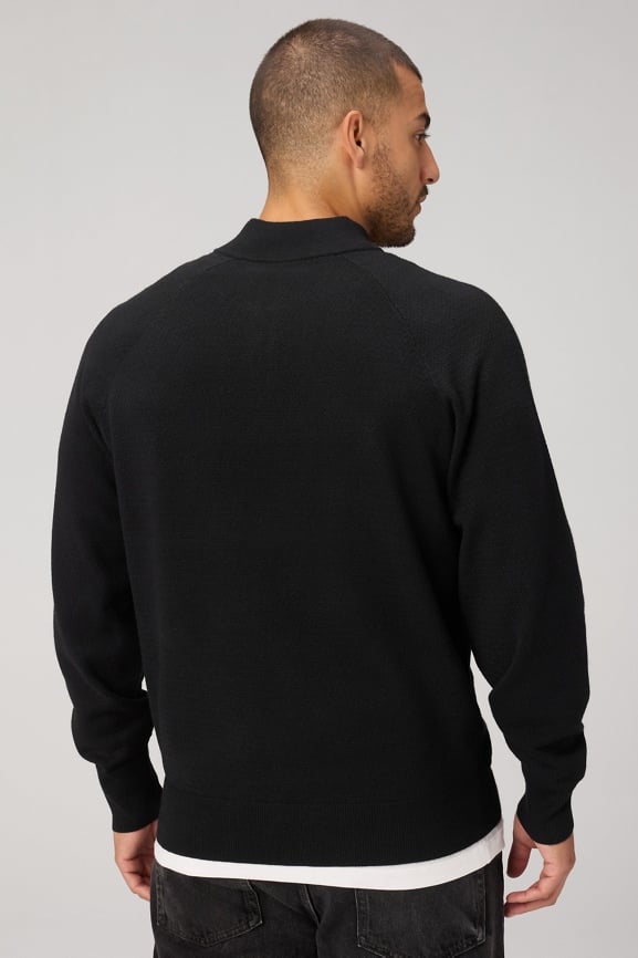 The SoftTouch Quarter Zip Sweater
