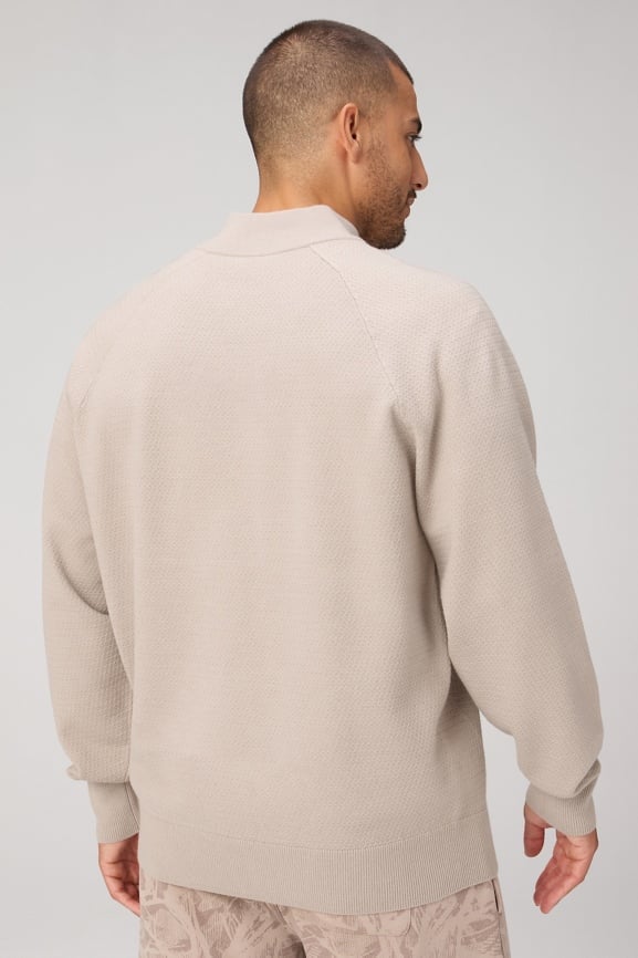 The Softtouch Quarter Zip Sweater