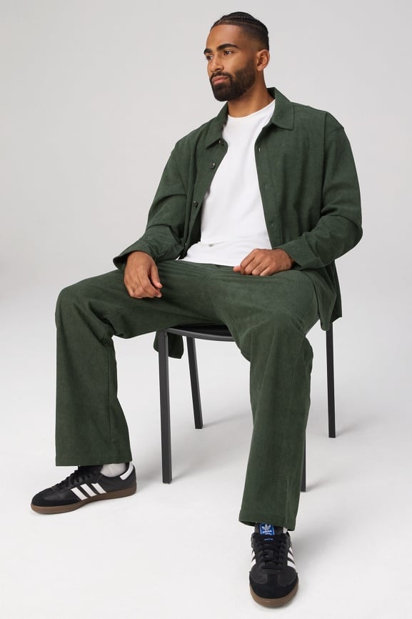The Club Cord Relaxed Shirt Jacket