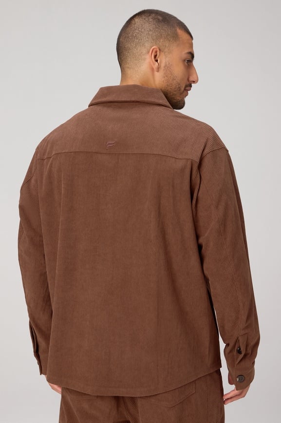 The Club Cord Relaxed Shirt Jacket