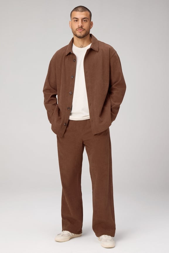 The Club Cord Relaxed Shirt Jacket