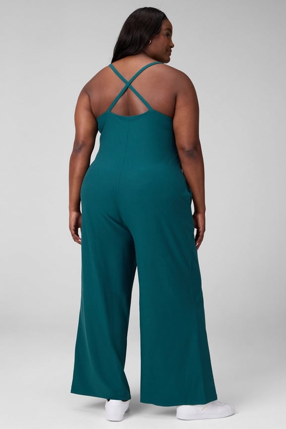 Cloud Jersey Wide Leg Onesie