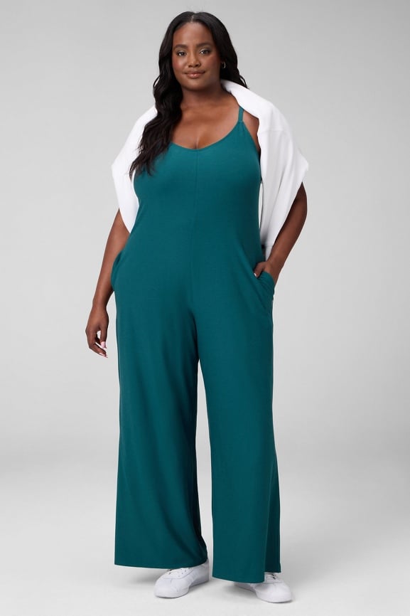 Cloud Jersey Wide Leg Onesie