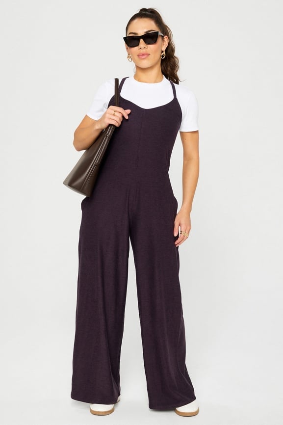 Cloud Jersey Wide Leg Onesie