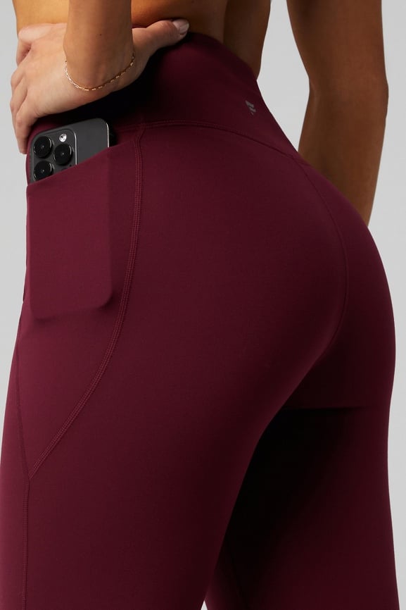 PureLuxe High-Waisted Crossover Flare