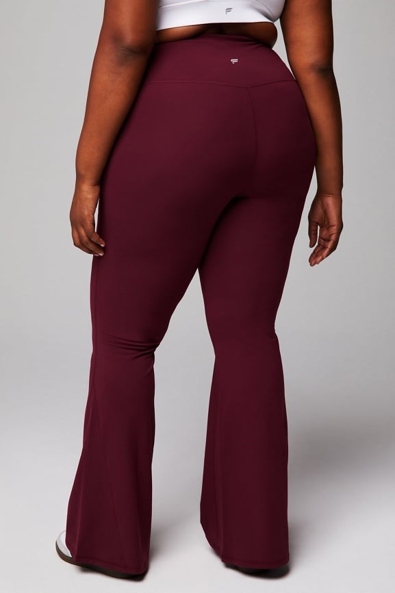 PureLuxe High-Waisted Crossover Flare
