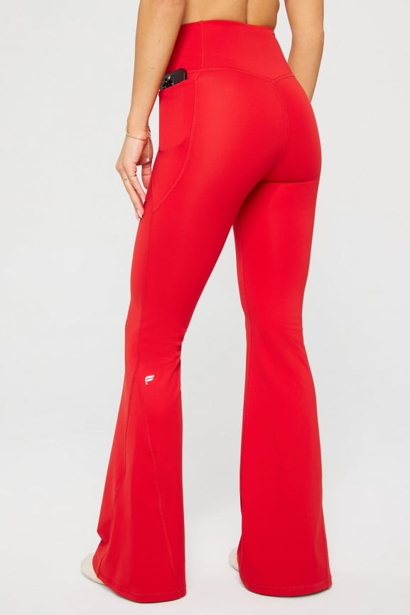 Oasis PureLuxe High-Waisted Crossover Flare