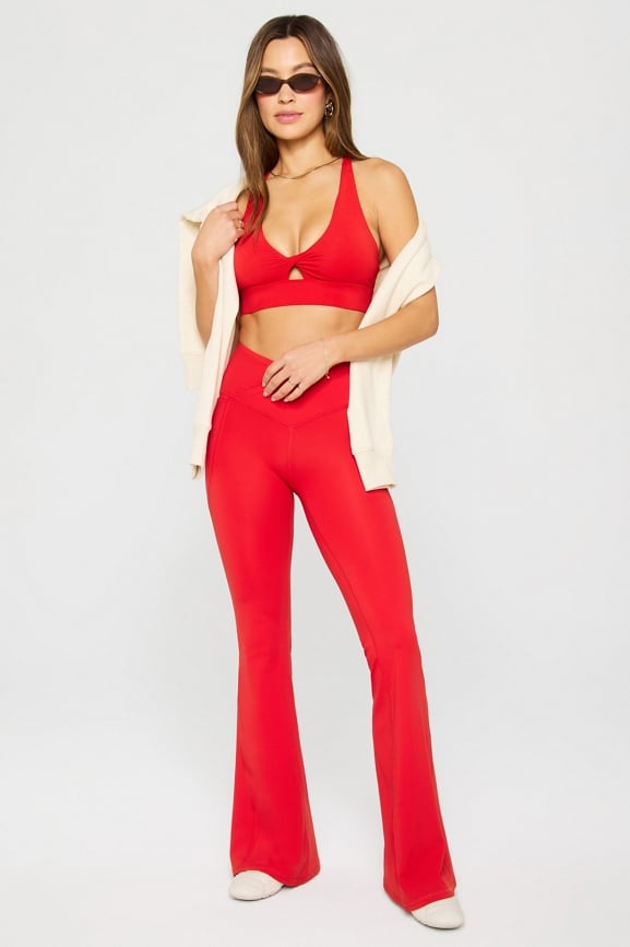 Oasis PureLuxe High-Waisted Crossover Flare