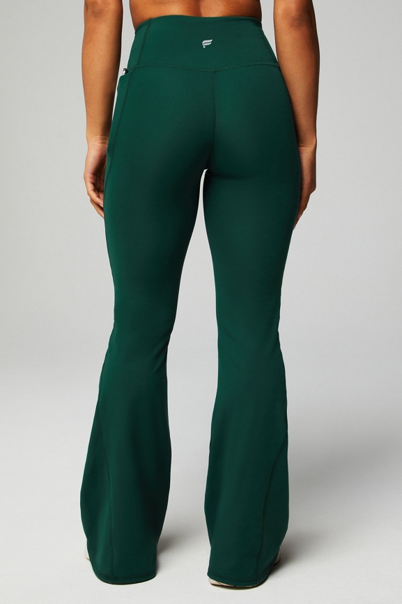 PureLuxe High-Waisted Crossover Flare