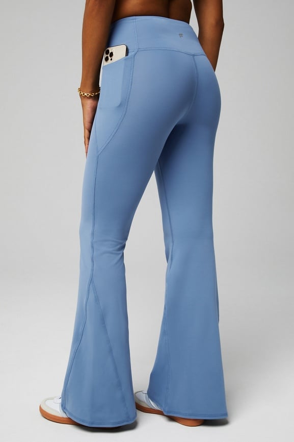 PureLuxe High-Waisted Crossover Flare
