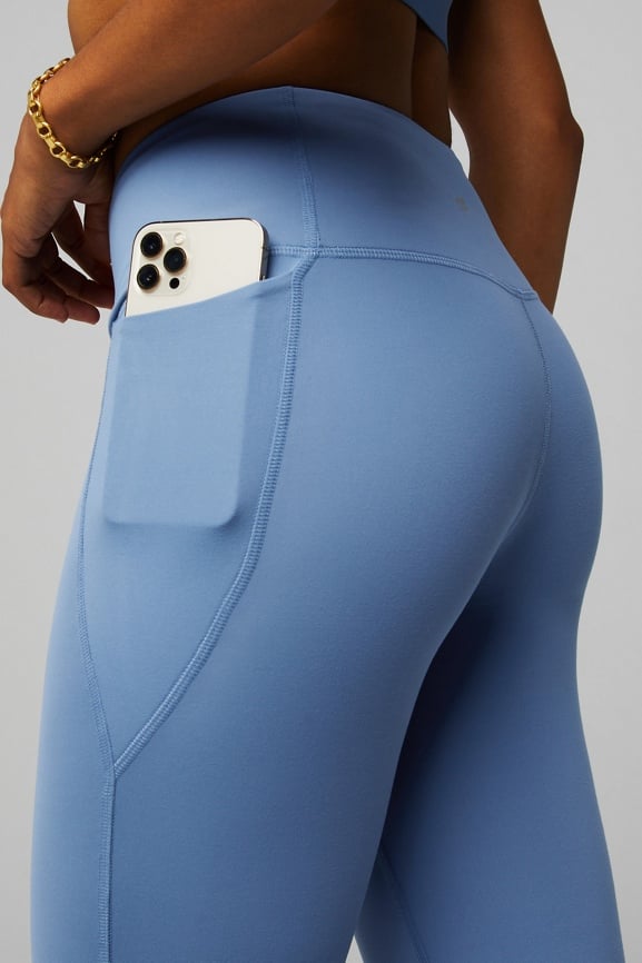 PureLuxe High-Waisted Crossover Flare
