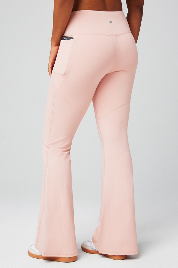PureLuxe High-Waisted Crossover Flare