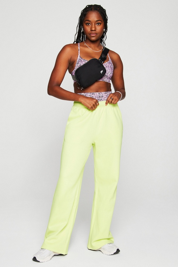 Cozy Fleece Wide Leg Sweatpant