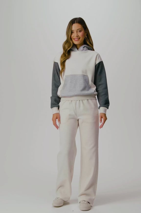 Cozy Fleece Wide Leg Sweatpant - Fabletics Canada