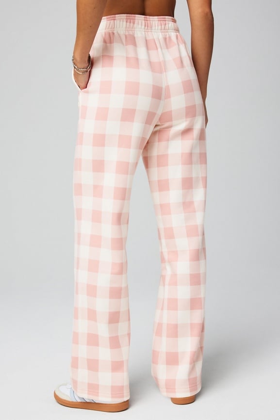 Cozy Fleece Wide Leg Sweatpant