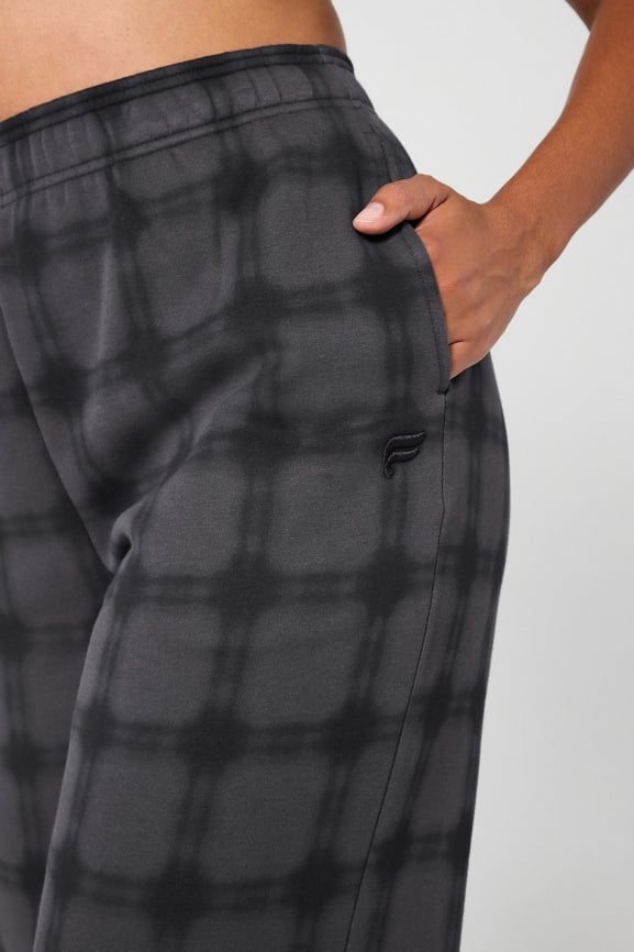 Cozy Fleece Wide Leg Sweatpant