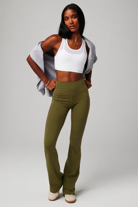 Oasis PureLuxe High-Waisted Pocket Kick Flare