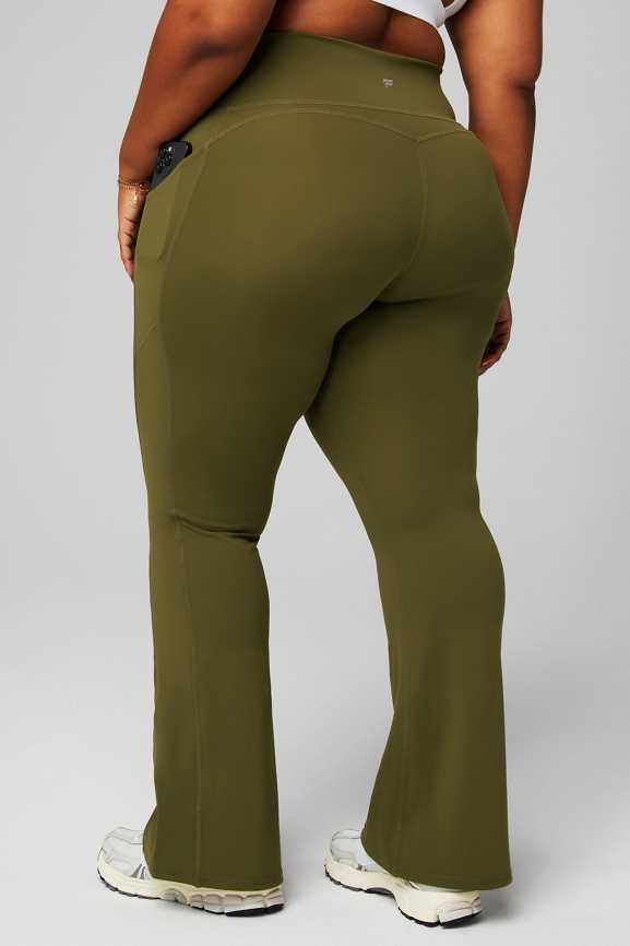 Oasis PureLuxe High-Waisted Pocket Kick Flare