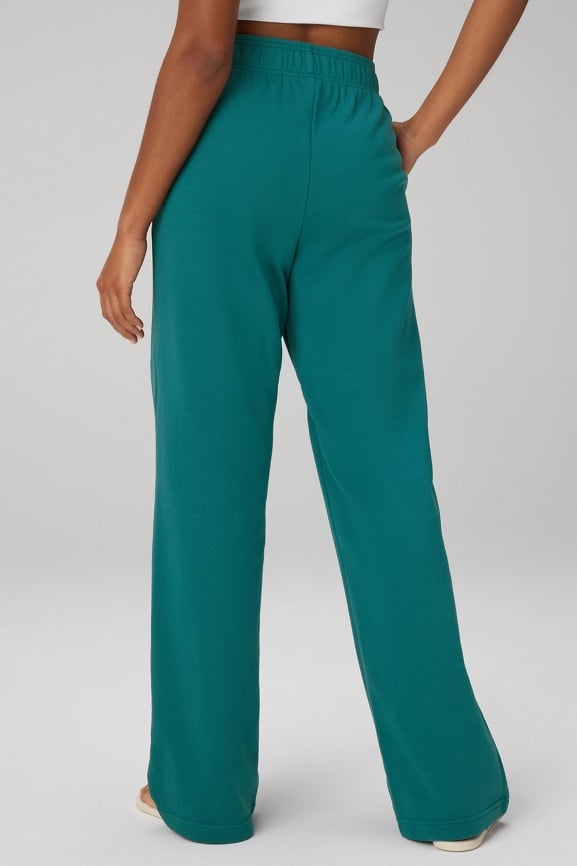 Year Round Terry Wide Leg Pant