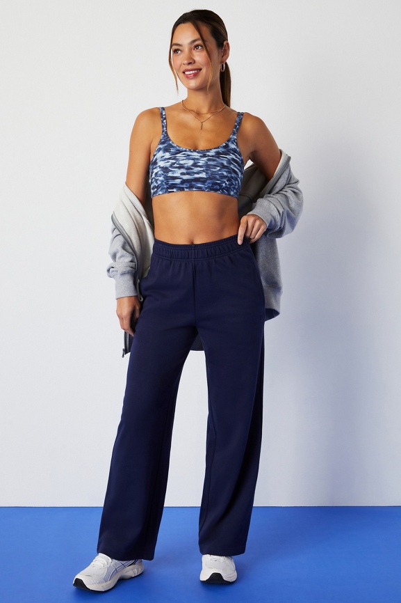Year Round Terry Wide Leg Pant
