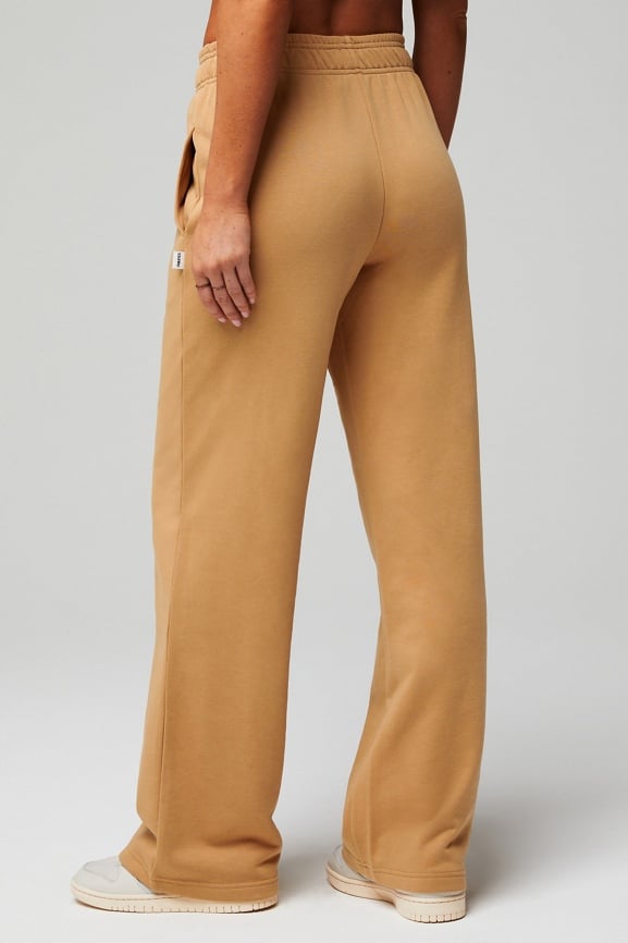 Year Round Terry Wide Leg Sweatpant