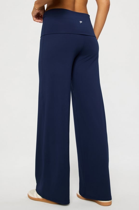 High-Waisted Foldover Pant