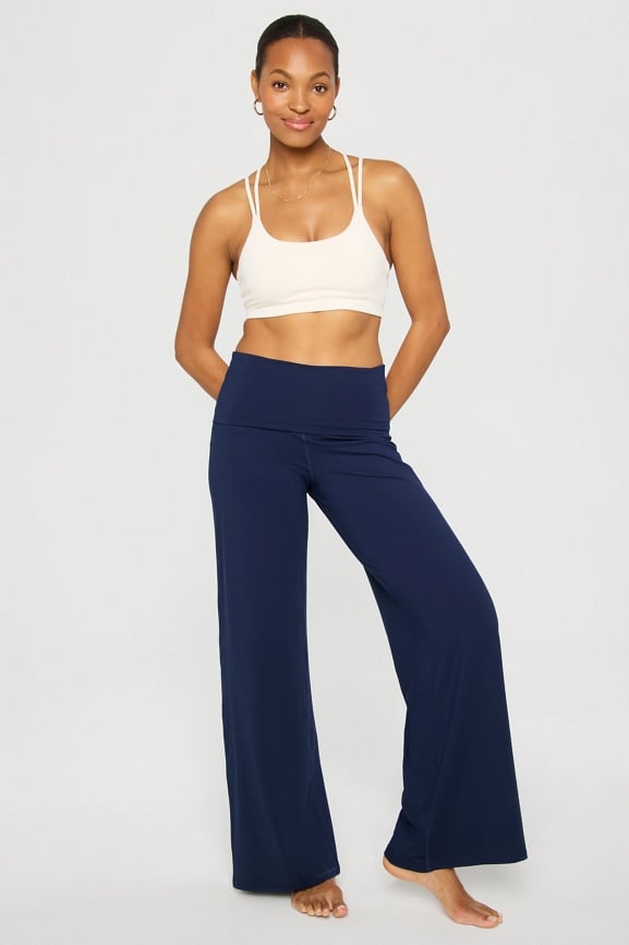 High-Waisted Foldover Pant