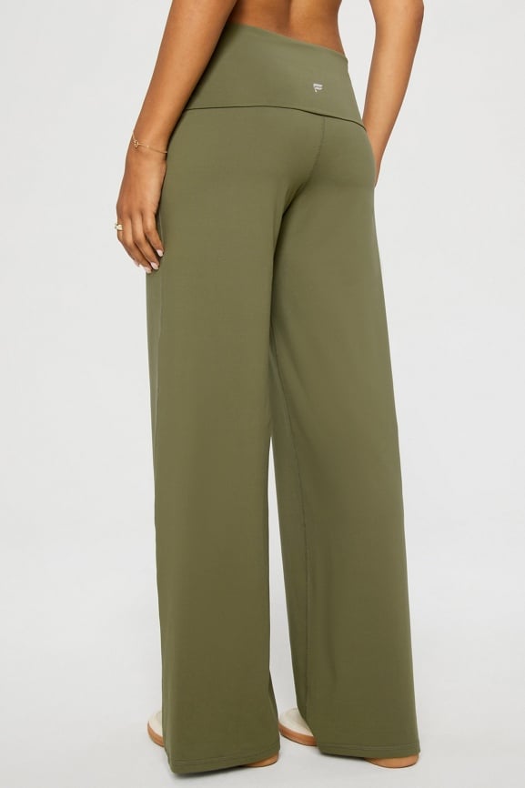 High-Waisted Foldover Pant