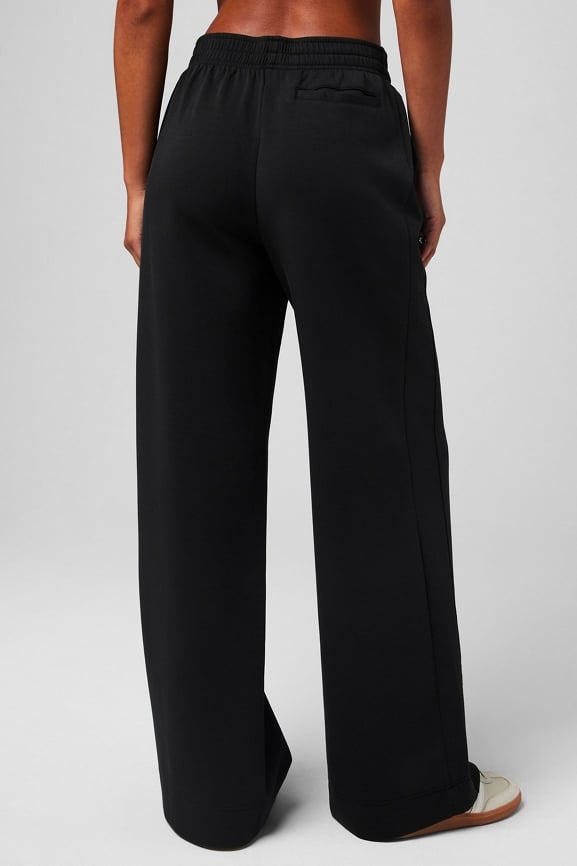 Wide Leg Seamed Pant