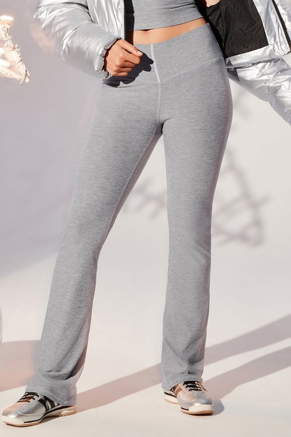 HeatherFlex High-Waisted Mini Flare Fabletics