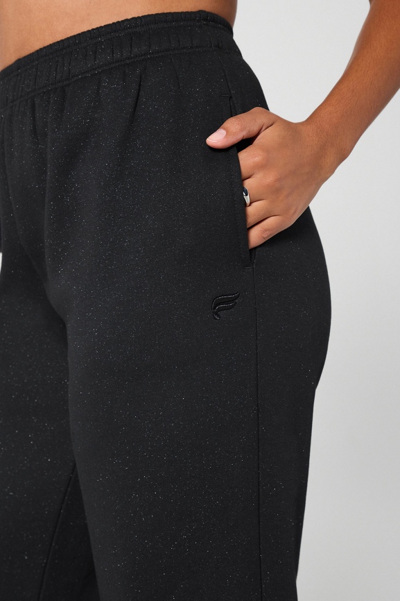 Cozy Fleece Wide Leg Sweatpant