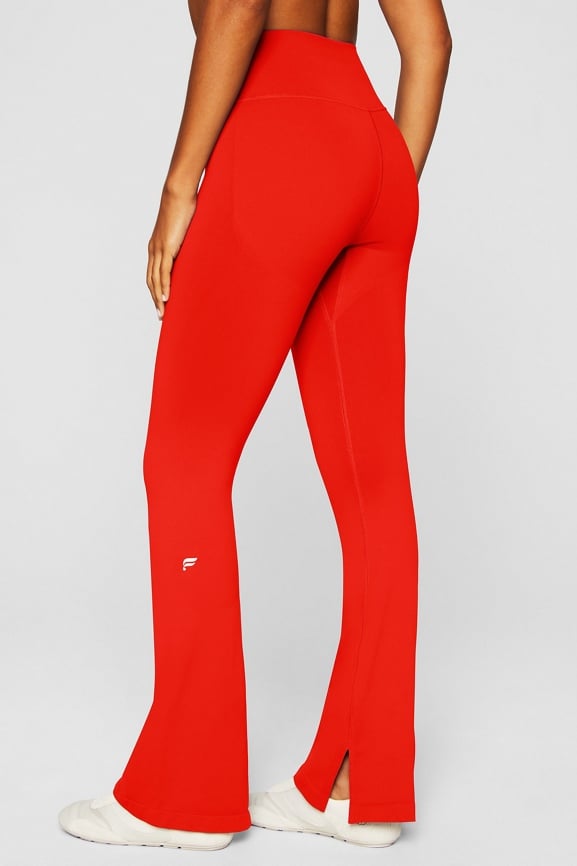 Sleek Seamless High-Waisted Flare Pant