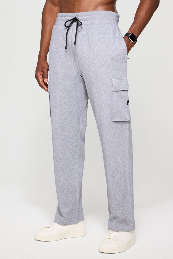 The Year Round Terry Straight Leg Cargo Pant