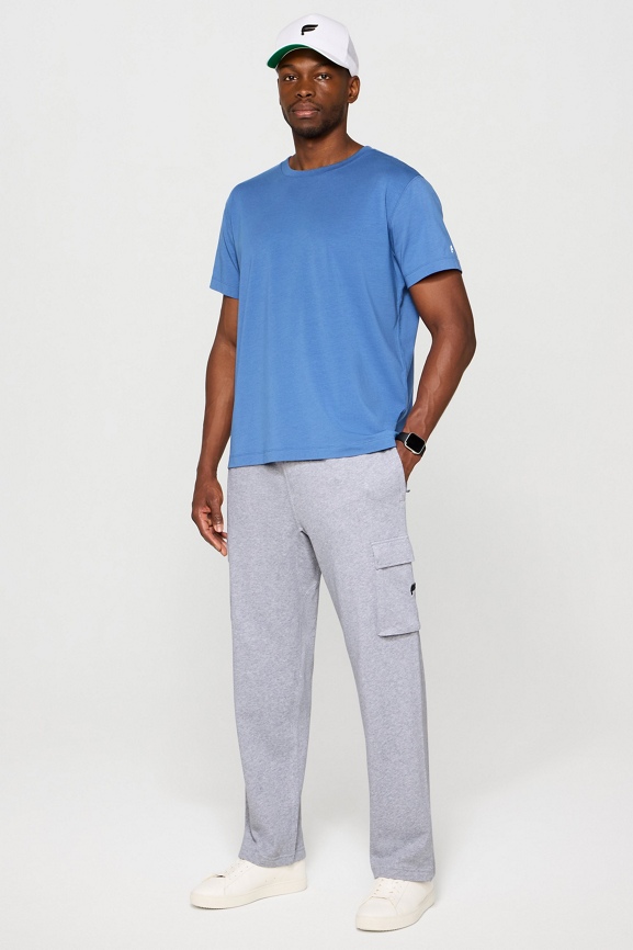 The Year Round Terry Straight Leg Cargo Pant