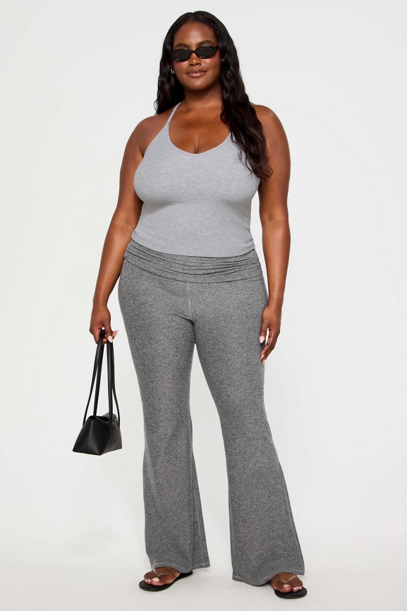 Cloud Jersey Foldover Flare