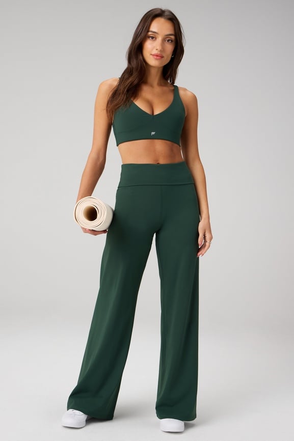 PureLuxe Foldover Straight Leg Pant