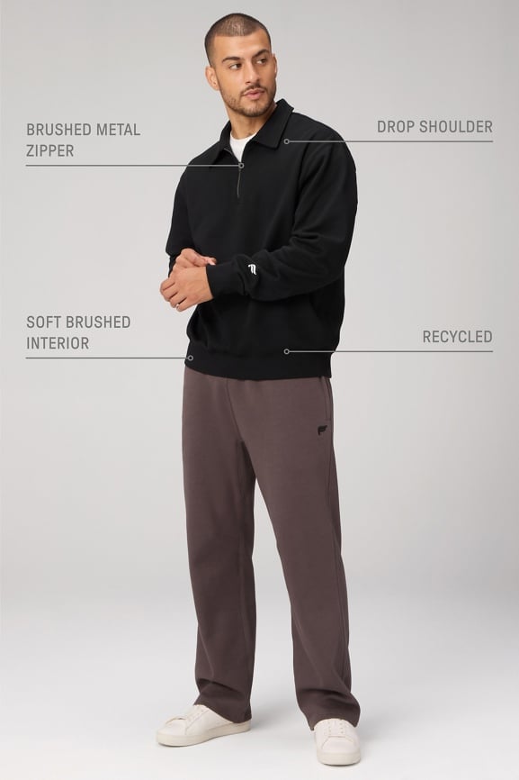 The Go-To Quarter Zip Polo