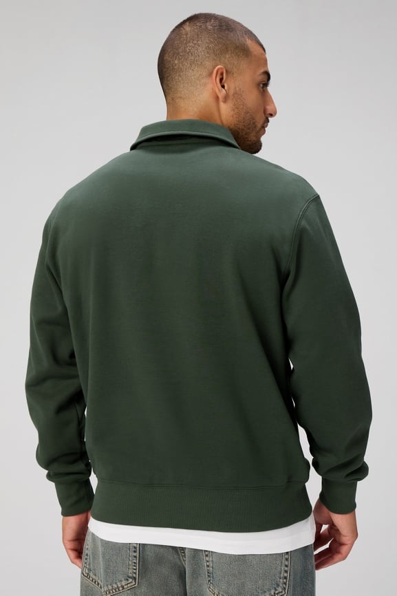 The Go-To Quarter Zip Polo