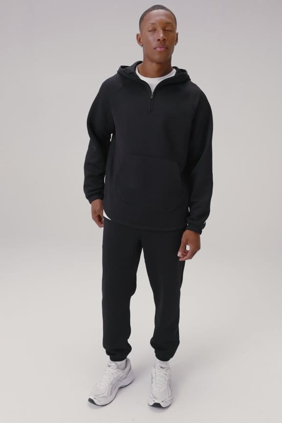 The GridTech Quarter Zip Hoodie - Fabletics