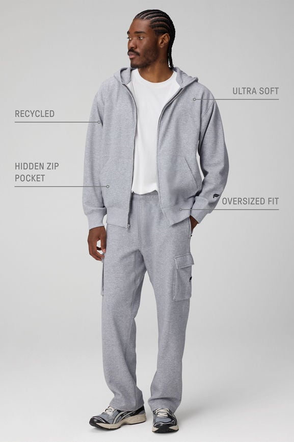 The Go-To Full Zip Hoodie (Oversized)