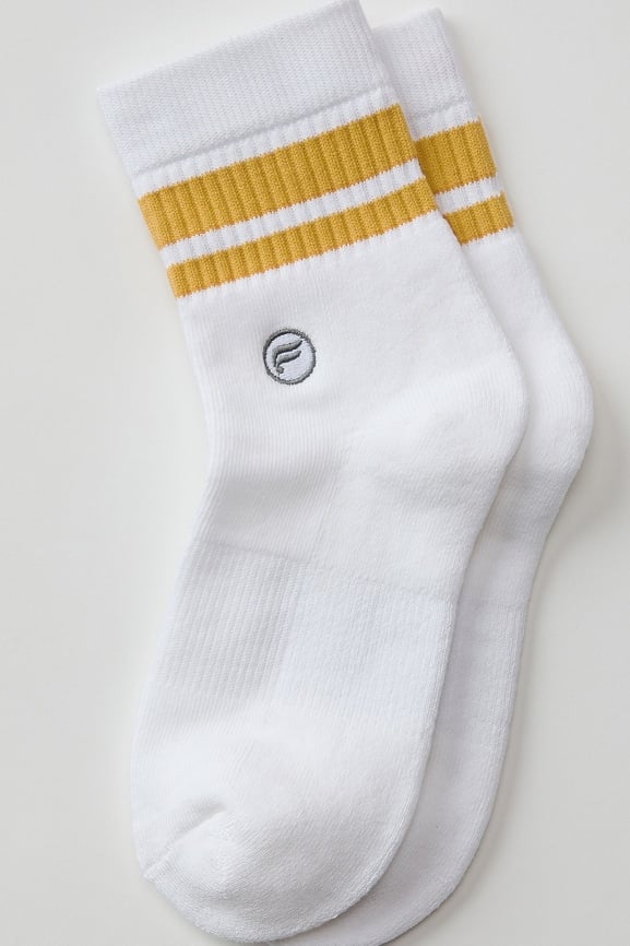 The Everyday Quarter Crew Sock