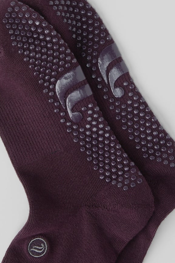 The Powerhouse Quarter Crew Grip Sock