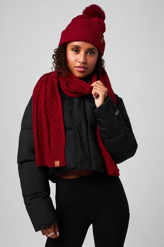 The Cable Knit Scarf