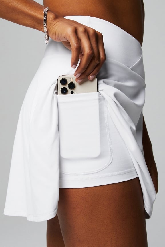 Crossover Flounce Skirt
