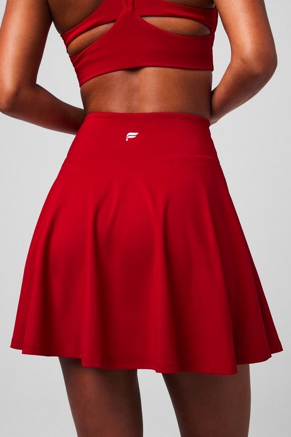 Crossover Flounce Skirt