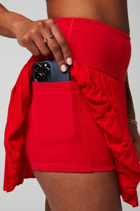 Hot Shot Pleated Skirt