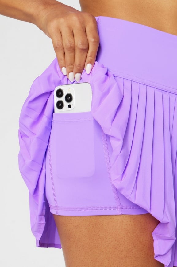 Hot Shot Pleated Skirt Ultra Mini