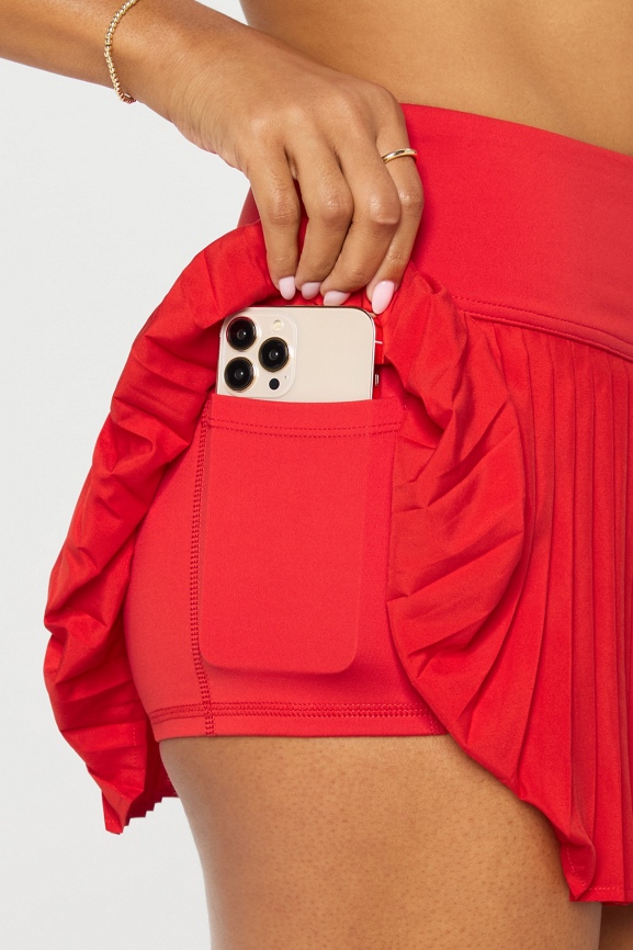 Hot Shot Pleated Skirt Mini